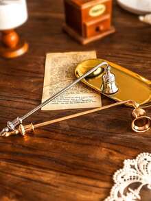 1 szt. Gaśnica do świec, świeca, gasidło, złota świeca, czarna gaśnica do świec, dekoracja pokoju