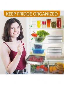 Large Capacity Cooking Container Stainless Steel Tray With Lid - Multicolor - View 7