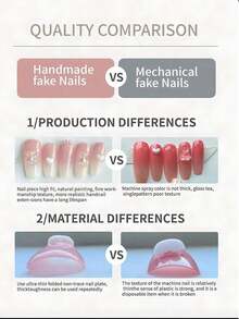 10pcs/Set Handmade High-End Checker Pattern Colorful Nail Sticker, Wearable Nail Art, Spring/Summer Style, Removable & Suitable For Women As Gift