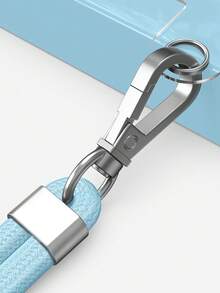 1 Piece Crossbody Cell Phone Lanyard(Sky Blue), Transparent Pads Included For Fixing The Phone Case, Multi-Functional Adjustable Neck Strap With 145CM/57 Inches, Lanyard Compatible With All Smartphone, Universal Lanyard For Redmi Cases, Crossbody Strap For Cases.. - Baby Blue - View 5