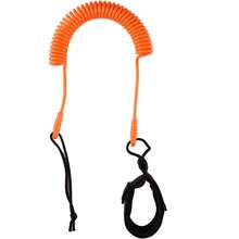 Surfboard Ankle Leash, Paddleboard Specific Cord, Surfboard Tow Rope Retractable Length 2.6ft/80cm, Stretched Length 9.8ft/300cm, Surfing Leg Rope, Elastic Tether Leg Cord, Suitable For Standup Paddleboard, Longboard, Shortboard Ankle Accessories, Surfboard Leash, Support Leg Strap For Standup Paddleboard, Beach Essentials, Beach Accessories, Pool Float - Multicolor - View 9