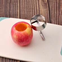 304 Stainless Steel Apple Corer Digger, Fruit And Vegetable Corer Stew Rock Sugar Snow Pear Mold Fruit Corer Digger Apple Rice