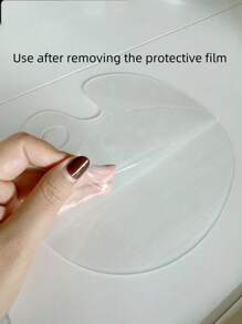 1 Pc Transparent Oval Acrylic Painting Palette For Oil And Watercolor,Back To School,School Supplies