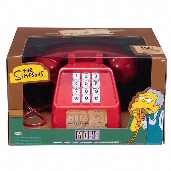 JAKKS PACIFIC Telefono Bromas Moe Los Simpsons ingles
