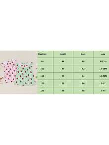 Baby Girl Smocked Dress Sleeveless Round Neck Strawberry Print Loose Dress Toddler Casual Dress - Hồng - Xem 8