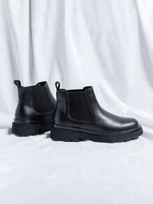 Plus-size Britse herenlaarzen, nieuwe enkellaarsjes, hoge werkschoenen, sigarettenkokerlaarzen, slijtvaste hoge antisliplaarzen, Britse werkschoenen met dikke zool, retro motorlaarzen