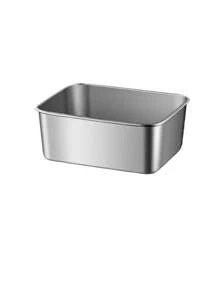 6pcs Stainless Steel Food Storage Container Set With Lids, Kitchen Fridge Organizer Boxes For Home, Outdoor Picnic, Camping, BBQ, Lunch Box With Separate Sauce Compartment, Airtight & Leakproof