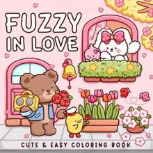 1pc Fuzzy In Love :Easy 50pagaColoring Book For Adults And Teens, Colouring Book Super Cute Designs Of Cozy, Hygge Spaces For Relaxation (Cozy Spaces Coloring) .Adult Stress Relieving Coloring Book With The Theme Of Stress Relieving Coloring Book [Hand Drawn Must-Have] .Back To School A Relaxing Gift For Friends, Couples, And Family . Painting Kit [Default Without Pen] Mark Pen Set
