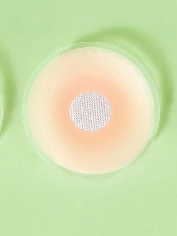 4pcs Silicone Nipple Cover Breast Petals, Invisible Liquid Nipple Cover Bra Adhesive, Reusable No Mark No Trace