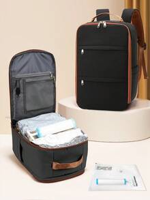 Myco 40x20x25cm Backpack Compatible With Ryanair Cabin Luggage Size, Suitable For Women For Travel, Work, Office, Laptop, Sports, Fitness, Swimming, Weekend Trip Or Back To School Gift