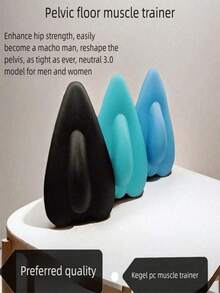 1 Piece Of TPE Material Kegel Exerciser,Pelvic Floor Muscle Training, For Tightening And Strengthening Muscle Control Training, Suitable For Both Men And Women, Endurance Recovery And Relaxation, Buttocks Muscle Strength Training, Daily Leisure Massage Device.Halloween; Thanksgiving; Christmas ;Gift - Multicolor PC Trainer - View 4