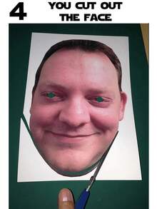 个性化照片面罩 - DIY - 定制套件、单身派对、雄鹿派对、生日派对化装舞会的照片打印、多功能、可调节、装饰性、可重复使用、精致、可爱、高品质、现代、色彩鲜艳、可爱、舒适、时尚、定制、个性化、独特、适合男士、女士、男朋友、女朋友、爸爸、妈妈、家人、朋友、儿子、女儿、在校学生、办公室、茶室、学校、家居、家居清新、圣诞装饰、派对装饰、儿童艺术活动