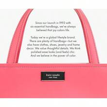 Local Shipping-Kate Spade New York Portable Soft Cooler Lunch Bag With Silver Insulated Interior Lining And Storage Pocket, Floral Garden - Silver - View 7