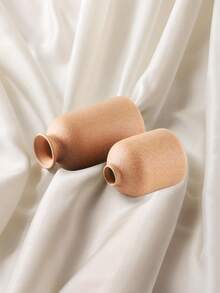 1pc/Set Of 3pcs Minimalist And Simple Flower Vase, Nordic INS Style Home Decoration Floral Vase For Living Room, Bedroom, Tabletop Decor - Mocha Brown - View 4