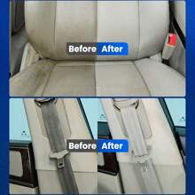 Limpiador interior de coche SIXOX-8, espuma libre de agua con pH neutro, quitamanchas y removedor de polvo para asientos, techo y salpicadero