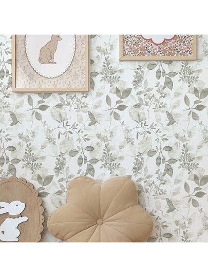 Roll Elegante Water Plant Leaves Wallpaper Peel Stick, Removable Wand Stickers, Beautiful Verlichting Background Murals Room Living Hallway ation Home Art Self Adhesive view 10