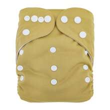 1/7pcs Reusable & Washable Cloth Diaper Pants, Soft Thermal Lined, Breathable Baby Diaper Pants, Training Pants - Multicolor - View 14