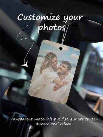 1pc Personalized Photo Keychain, Customized Love Gift, Multifunctional Backpack Pendant, Car Accessory, Holiday Gift For Family And Friends, Unisex, Unique, Customized, Ideal Gift For Her, Friends, Family, Kids, Anniversary, Birthday, Wedding, Graduation, Unveiling Ceremony