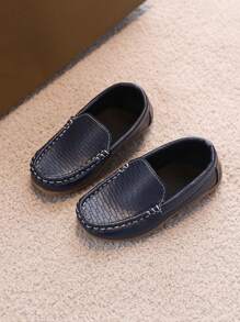 Spring & Autumn Kids Leather Loafers, Boys Casual Shoes, Girls Mary Jane Flats, Parent-Child Shoes, Big Kids School/Princess Shoes