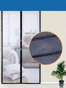 Door Curtains - Black - View 3