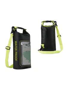 2L Sac étanche, sac bandoulière étanche pour sports de plein air, convient pour la natation, la plongée, la navigation, la pêche et les activités de plage, étui étanche pour téléphone, sac de sport, sac de voyage, accessoires de vacances - Multicolore - Voir 8