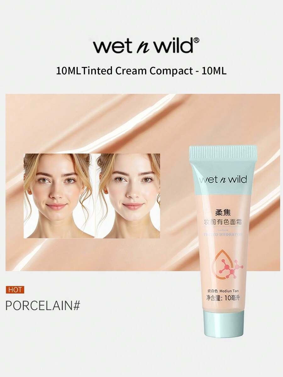 Wet N Wild Photo Focus Tinted Face Primer - Fair, 10ml - Porcelain White-10ml - View 1