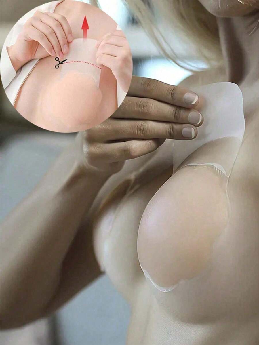 2 Miếng Dán Nâng Ngực Không Núm Vú, Miếng Dán Nâng Ngực Bằng Silicone, Miếng Dán Nâng Ngực, Miếng Dán Nâng Ngực, Phụ Kiện Halloween, Mùa Thu, Đám Cưới, Phụ Nữ, Miếng Dán Ngực, Áo Ngực Không Dây, Miếng Dán Nâng Ngực, Bộ Đồ Lót, Miếng Dán Nâng Ngực, Đồ Lót Du Lịch, Áo Gợi Cảm
