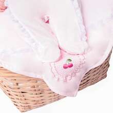 Cherry Girl Maternity Outfit 04 Pieces Baby Clothes - Baby Pink - View 5