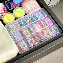 Set de 30 piezas de 2.17 pulgadas Caja organizadora de joyas de plástico transparente - Ideal para cuentas, manualidades, almacenamiento de joyas - Solución de organización de artículos pequeños y regalo perfecto para ti, estudiantes, amigos, parejas - Cajas de almacenamiento de manualidades con cuentas, organización para viajes