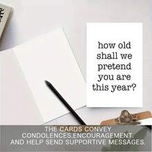 Humorous Happy Birthday Card - Unique Gift For Men, Women, Parents & Friends - Multicolor - View 6