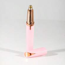 1 ABS Portable Electric Eyebrow Cleaner, Rechargeable Mini Painless Electric Eyebrow Cleaner, Facial Shaving Razor, 60 Mah Women's Hair Removal Pen Set, Electric Eyebrow Trimmer, Painless Eyebrow Trimmer, Women's Eyebrow Fixing Pen Automatic Eye-Brow Knife, Facial Hair Removal Tool For Women - Multicolor - View 9