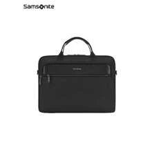 Samsonite Men's Briefcase BN609007 Waterproof 15.6-Inch Computer Compartment Removable Shoulder Strap Business Casual Suitable For Daily Office/Business Travel Black