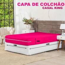 Gel Mesh Mattress Cover Protector With Zipper Single/Double/Queen And King - Various Colors - Hot Pink - View 7