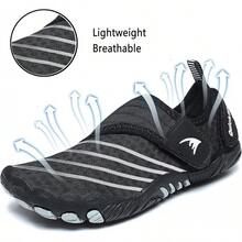 Shoes Barefoot Aqua Socks Outdoor Indoor Quick Dry Sandals Lightweight Slip On Walking Sneakers Beach Pool Swim (Little/Big) - 白色 - 查看 3