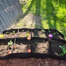 1pc 128 Gallon 8-Grid Breathable Grow Bag, Suitable For Vegetables, Flowers And Seedlings - Durable And Lightweight Plant Container With Net Pattern, For Indoor/Outdoor Use, Movable And Space-Saving Design, Home & Garden Decor, Vegetable Storage, Seedling Box, Classic Easy-To-Transplant Pot