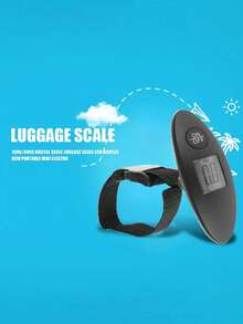 1 件 40kg/100g LCD 数字电子行李秤便携式手提箱秤手提旅行包称重鱼钩挂秤体重秤行李秤电子秤适用于旅行家用户外礼品厨房旅行配件适用于学生男女 - 彩色 - 查看 5