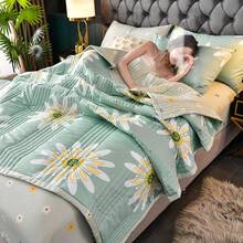 1pc Ultra-Soft Cooling Comforter - Lightweight All-Season Bedding With Contemporary Floral Checkered Pattern, 100% Polyester, Machine Washable For Single/Double Beds, Hotels, Camping & Home Decor, Hotel Luxury Bedding | Modern Quilted Design | Soundwave Technology Embossed,Fall Decor,Autumn Decor,Room Decor - Pastel Green - View 5