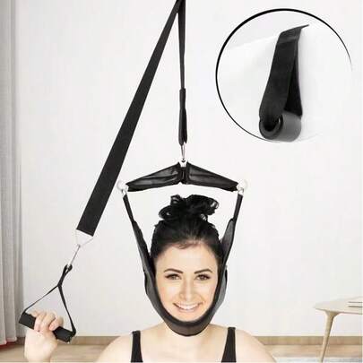 家用颈椎牵引器、脊椎按摩枕、颈部按摩器