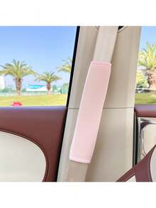 1pc/2pcs Car Seat Belt Shoulder Pads, Seat Belt Protector, All Season Automotive Interior Accessories - one-size - View 7