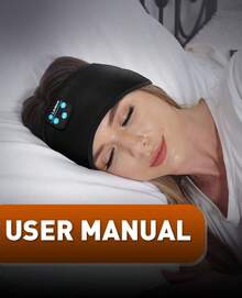 Sleep Headphones - Bluetooth Headband For Side Sleepers, Elastic Music Sleeping Band ASMR Wireless Eye Mask Tech Gadgets Gifts For Women & Men - Multicolor - View 6
