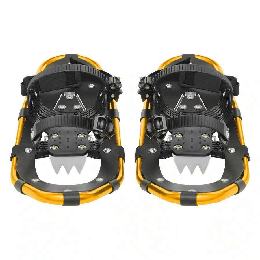 21 Inch Snowshoes Set With Adjustable Trekking Poles For Men And Women, Lightweight, Durable, Anti-Slip, Perfect For Winter Adventures