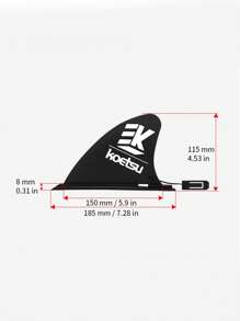 1pc Fin Plug Surfboard Fin Plug-In Fin Kayak Fin, Christmas