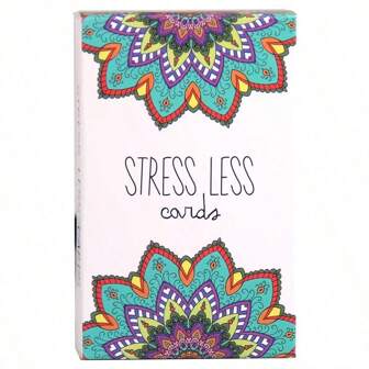 Cartas Stress Less: Juego de cartas con ejercicios de atención plena y meditación