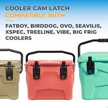 Cooler Cam Latch Fit For FatboyBird Dog OVO Seavilis Xspec Treeline Vibe Big Frig Coolers Cooler Latches Replacement Parts For Treeline Replacement Rotomolded Cooler Cam Latch Assembly - as pic - View 3