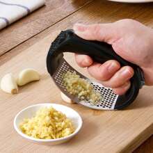 1pc/2pcs Multi-Function Garlic Press, Meat Tenderizer, Garlic Mincer, Kitchen Tool