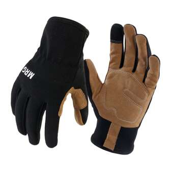 ถุงมือทำงานกลางแจ้งระดับไฮเอนด์ 1 คู่, บุด้วยความร้อน, อบอุ่นและกันลม, เหมาะสำหรับปั่นจักรยาน, กีฬา, วิ่งในฤดูใบไม้ร่วง/ฤดูหนาว, ฝ่ามือกันลื่น, นิ้วยืดหยุ่นสำหรับหน้าจอสัมผัส, ยูนิเซ็กส์