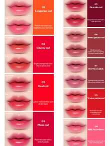 ETUDE Dear Darling 水润啫喱唇彩 5g - 持久滋润 | 保湿唇彩，韩式渐变唇妆 - #08 Water Melon Red - 查看 9