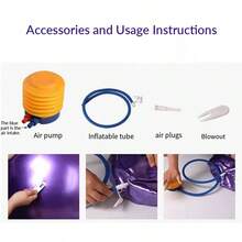 9 Inch Exercise Pilates Ball Mini Exercise Barre Ball For Yoga,Stability Exercise Training Gym Anti Burst And Slip Resistant Balls Improves Balance, Core Strength - Purple - View 5