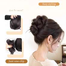 合成卷发假发发爪时尚装饰发夹螃蟹女孩礼物发饰情人节头饰