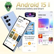 OUKITEL C61 Android 15 智能手机（无合约）, 16GB+128GB /1TB 手机（无合约）, 6.88 英寸 HD+ 90Hz 屏幕 5150mAh 手机（便宜）, 13MP+5MP, 4G 双卡双待手机/指纹/OTG/Face ID